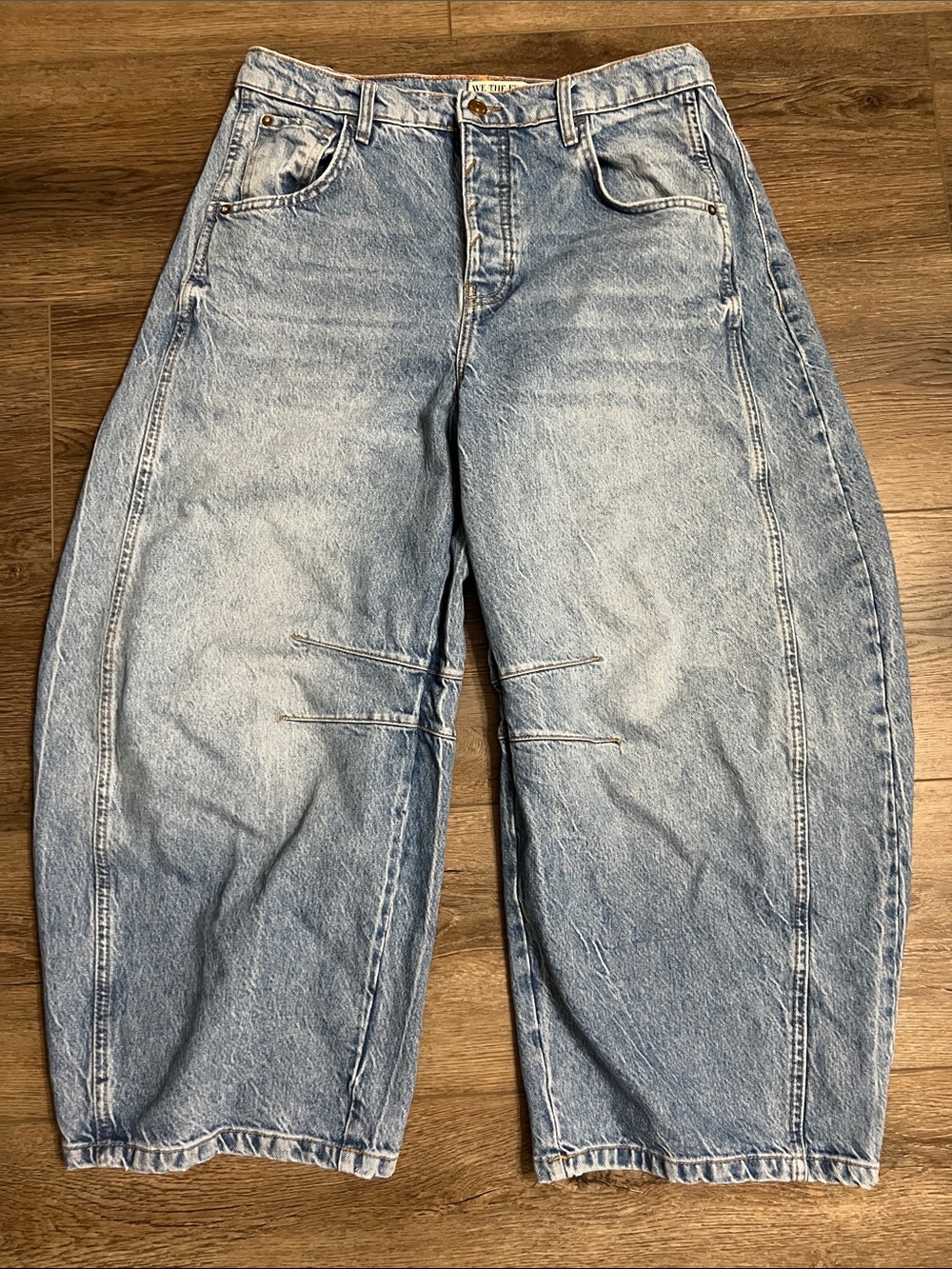 We The Free Light Blue Relaxed Women's Jeans